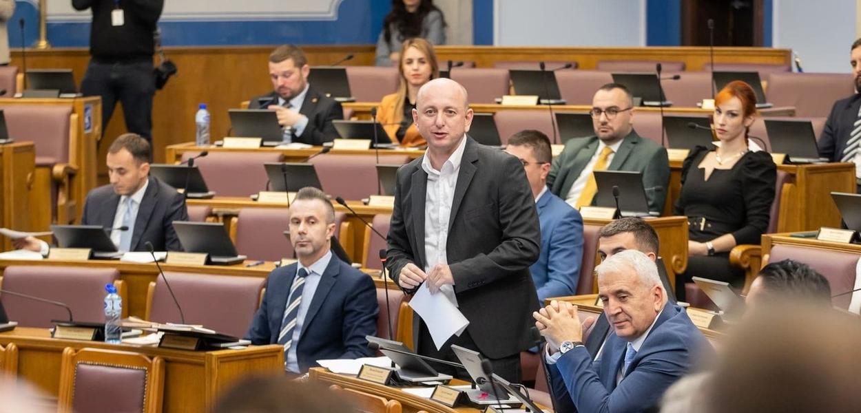 Milan Knežević (Foto: Skupština Crne Gore)