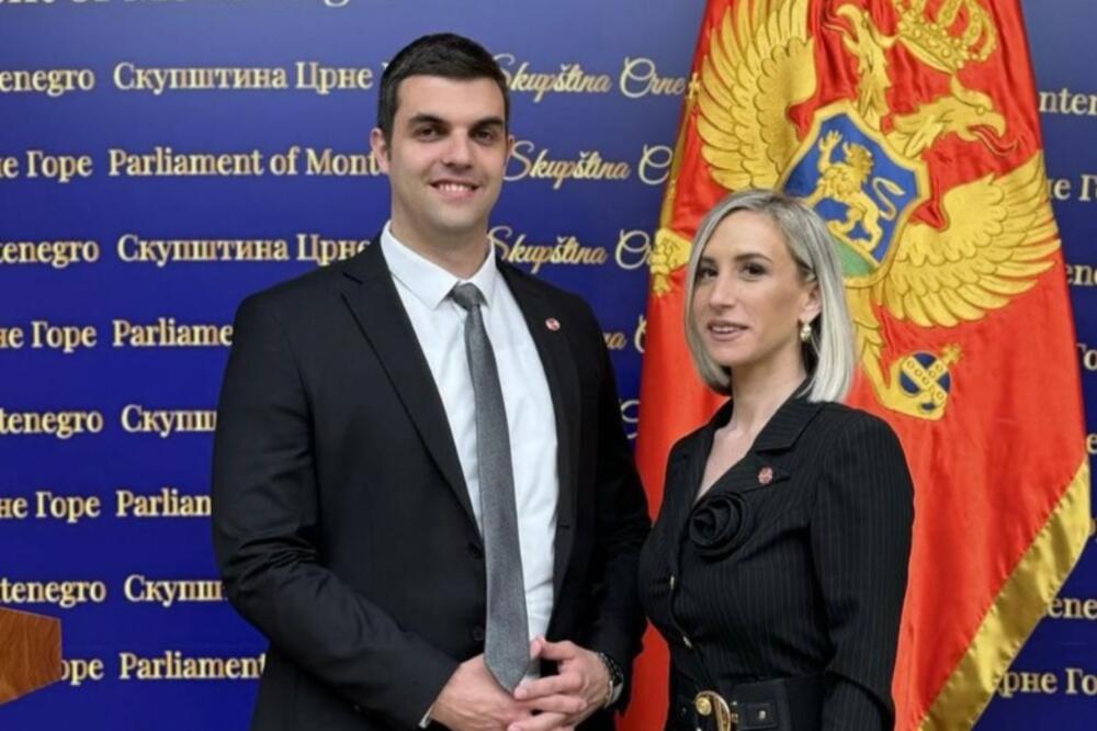 OSTALI GLUVI NA SIJASET ČINJENICA: Bogdan Božović i Slađana Kaluđerović (Foto: SNP)