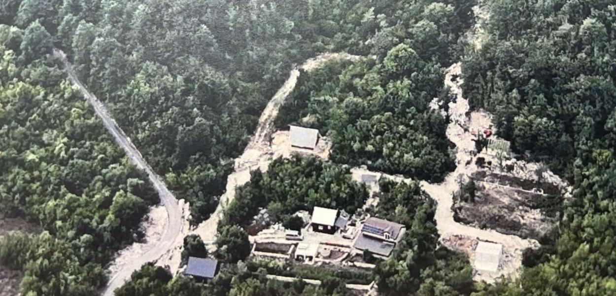 Snimci objekata u selu Dragalj