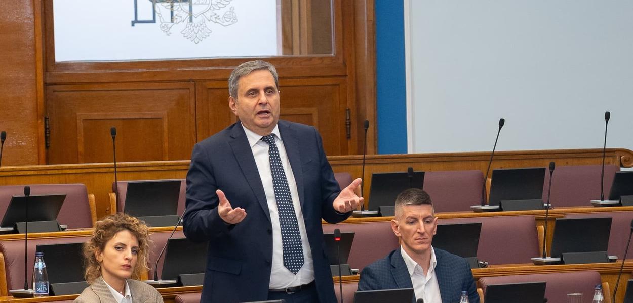 Slaven Radunović (Foto: Skupština Crne Gore)