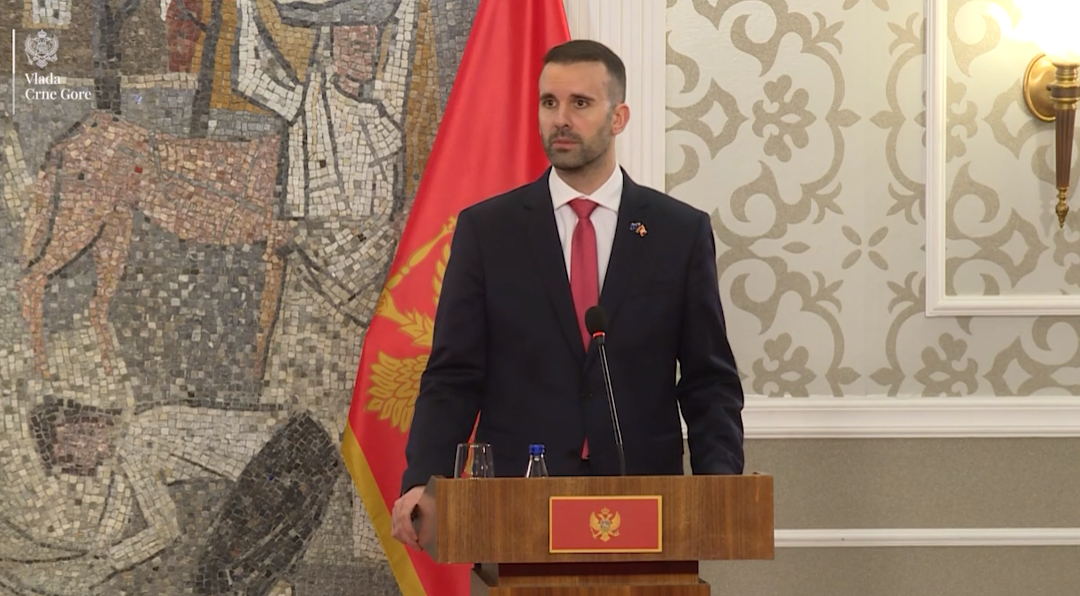 Milojko Spajić (Foto: TV E - stop kadar)