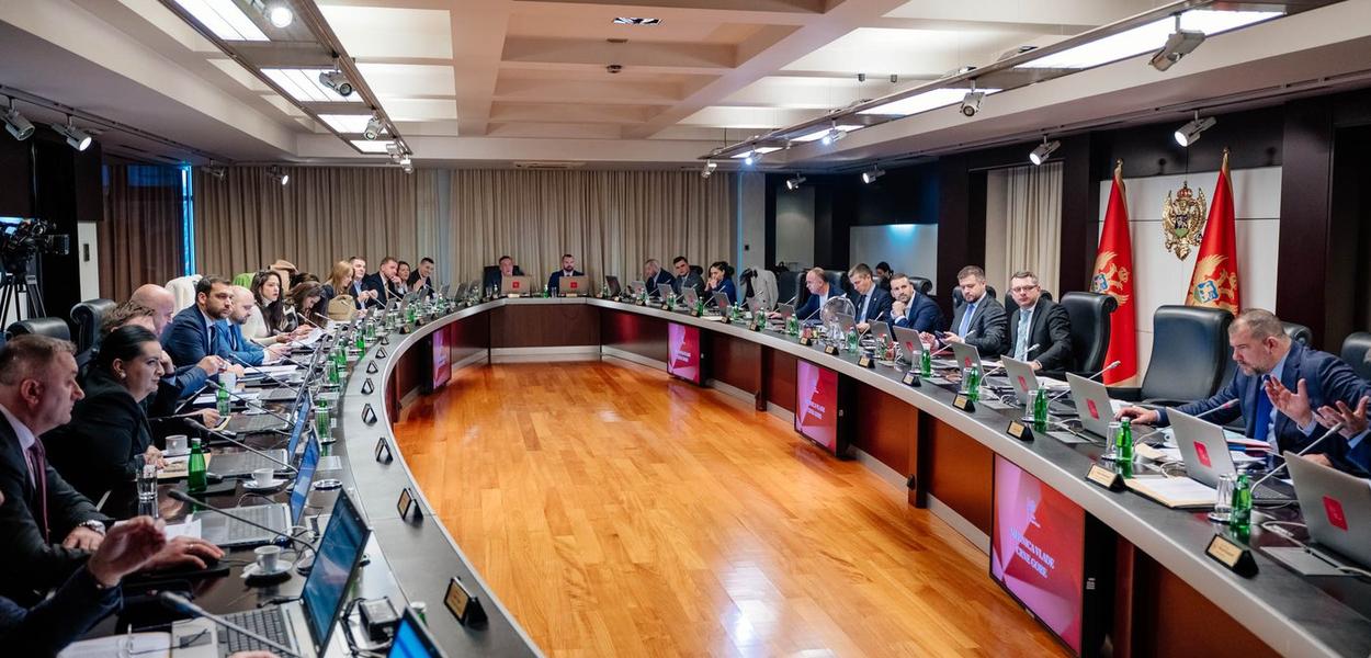 Sa današnje sjednice (Foto: Vlada Crne Gore/Bojan Gnjidić)