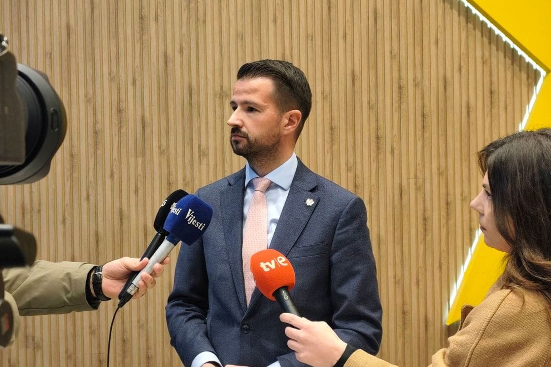 Jakov Milatović u Bijelom Polju (Foto: Portal Analitika)