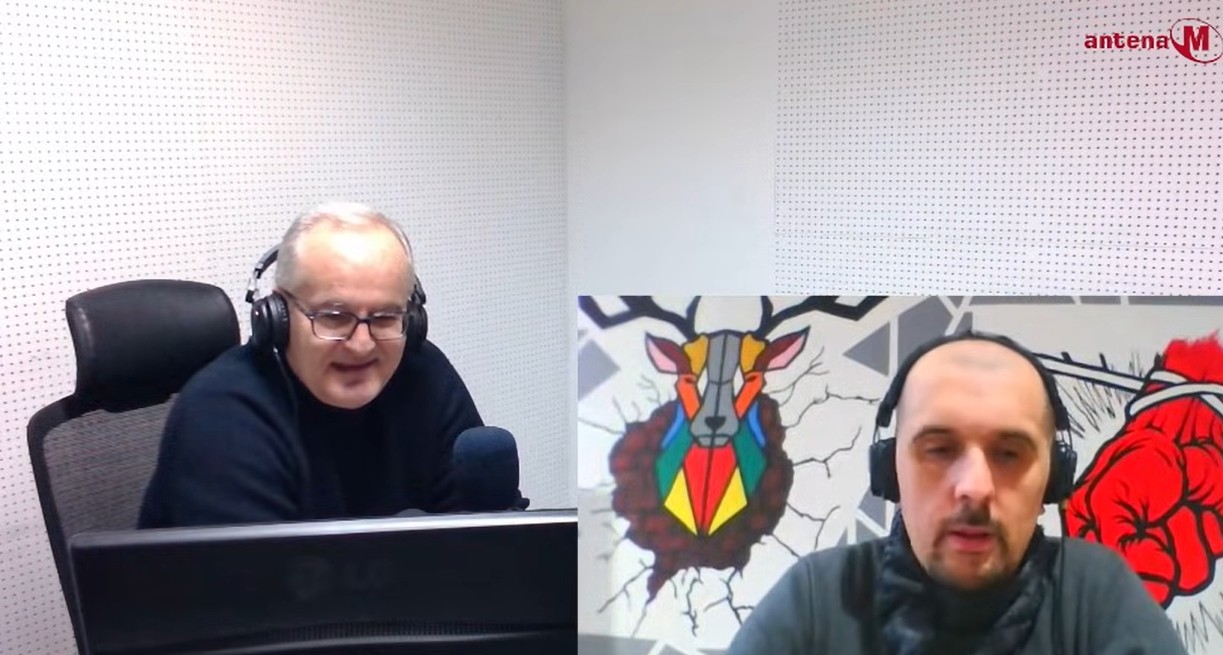 Skrinšot (Foto: Antena M)