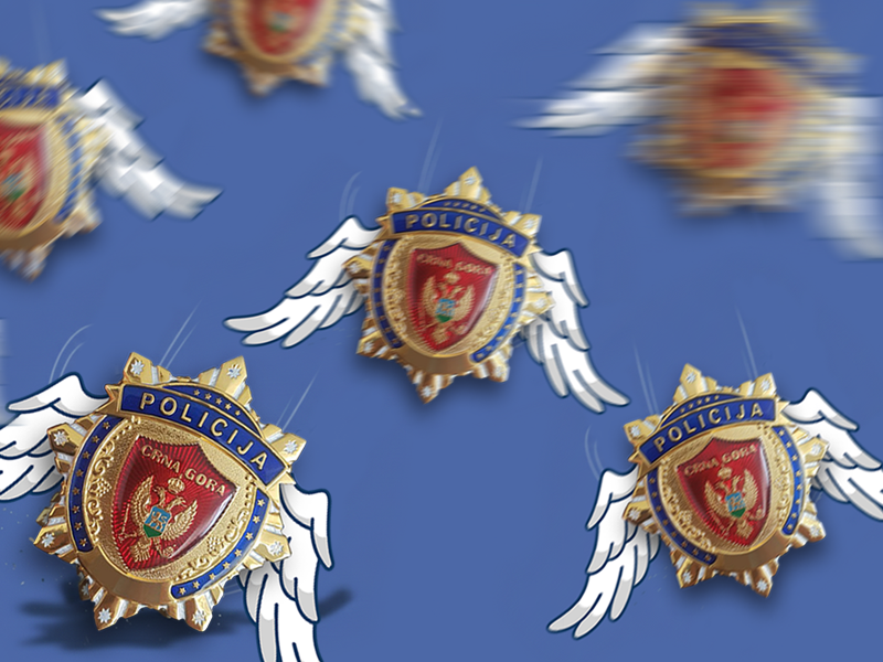 I PAD JE LET: Policijske značke (Foto: ILUSTRACIJA: T. METĐONAJ )