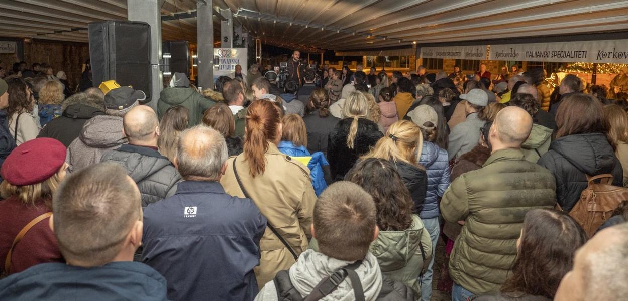 Sa protesta u Budvi (Foto: Media biro)