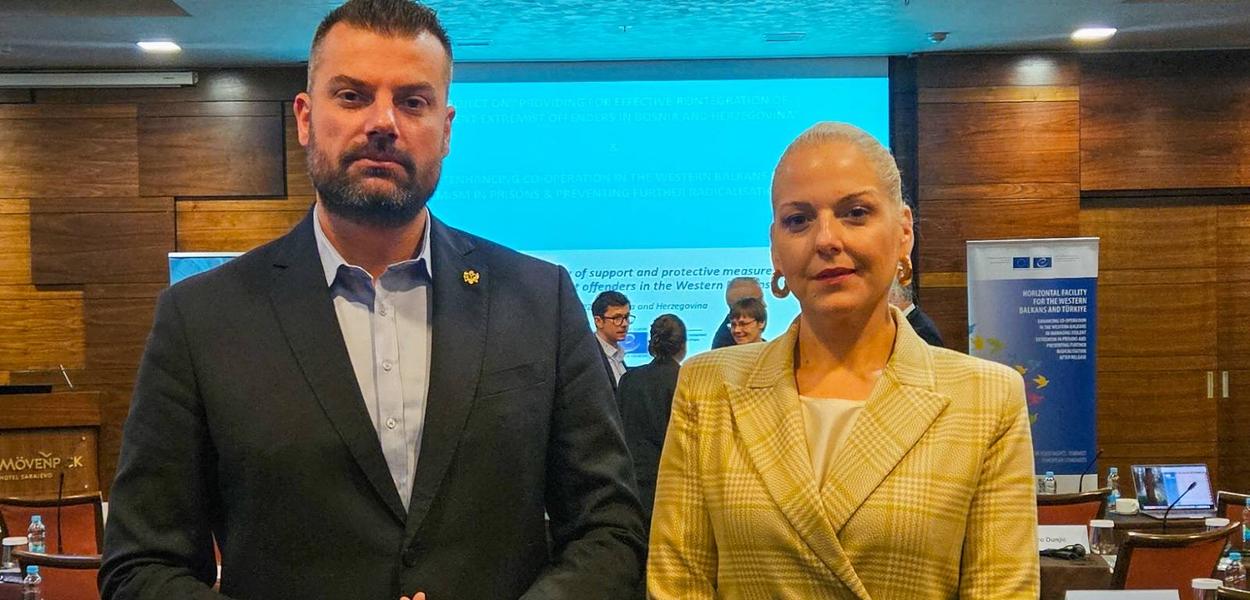 Koprivica i Kažanegra Stanišić (Foto: MUP)