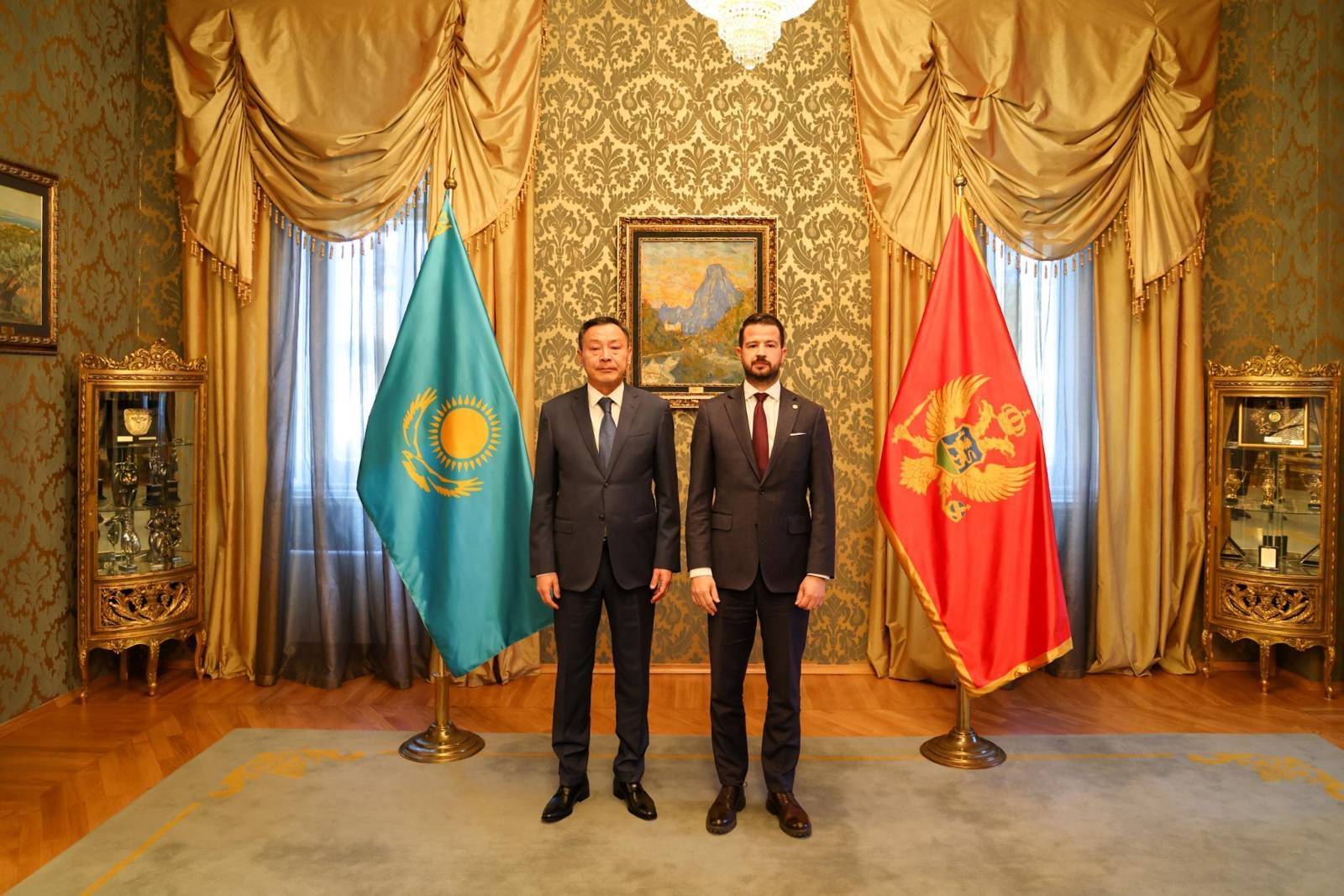 Milatović i ambasador Kazahstana