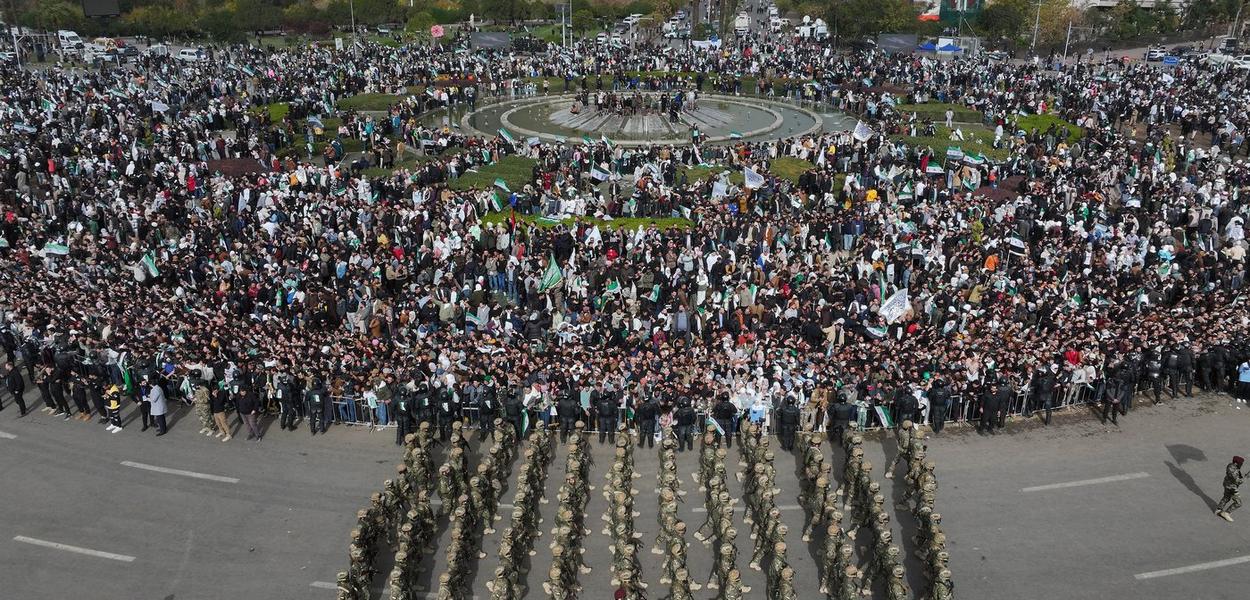 Sa obilježavanja godišnjice pada režima Bašara al Asada, 8. decembra u Damasku, Siriji (Foto: AP Photo/Hussein Malla)