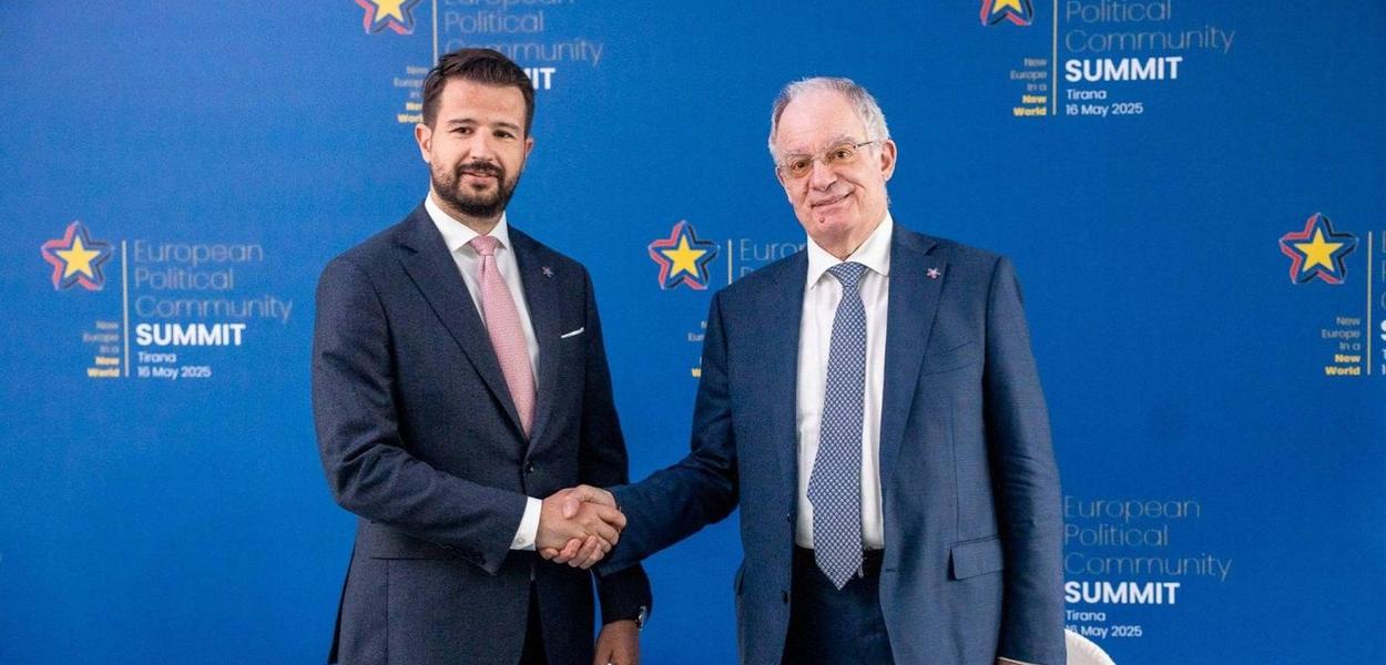 Jakov Milatović i Konstantinos Tasulas (Foto: Kabinet predsjednika Crne Gore)