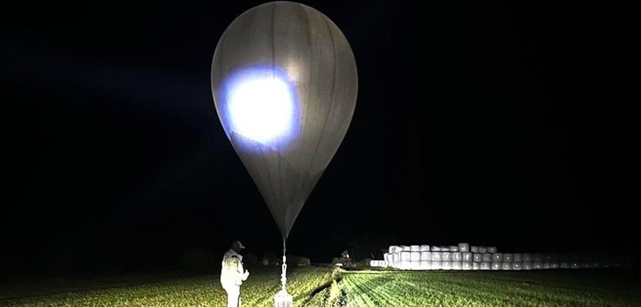Bjeloruski baloni u Litvaniji (Foto: Guardia Estatal de Fronteras via AP, Archivo)