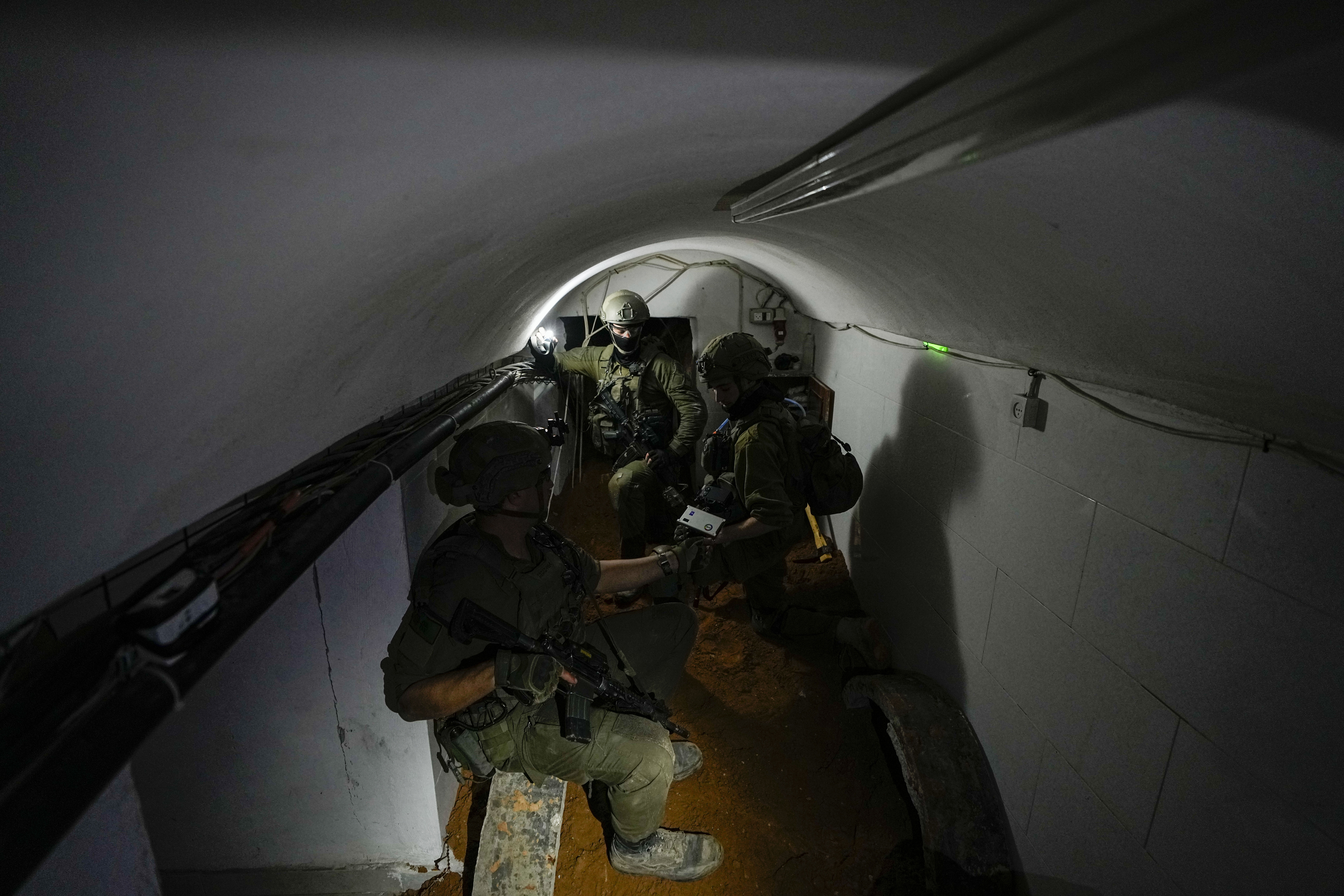 unrwa tunel gaza