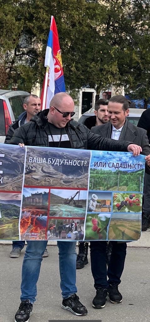 Protest protiv iskopavanja litijuma, Loznica