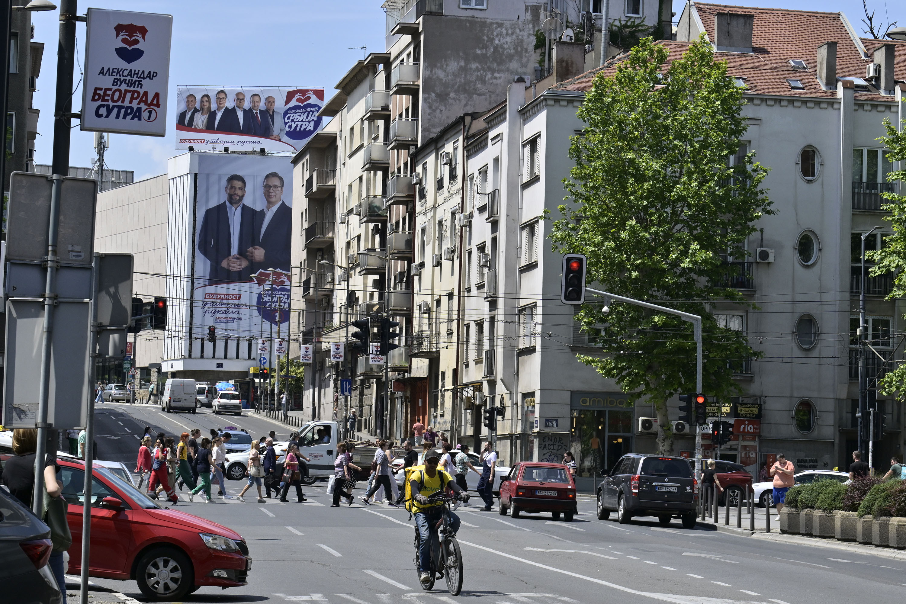 bilbord, Vučić, Šapić, SNS