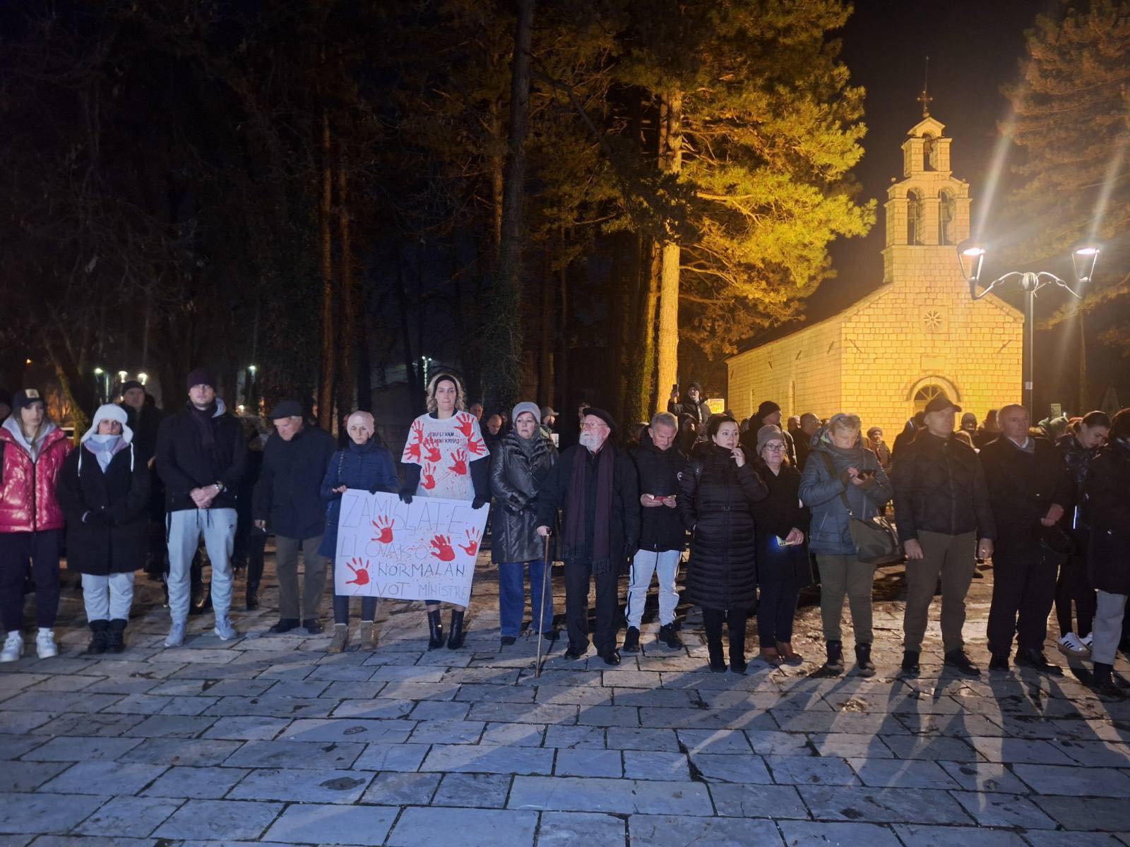 crna gora protest