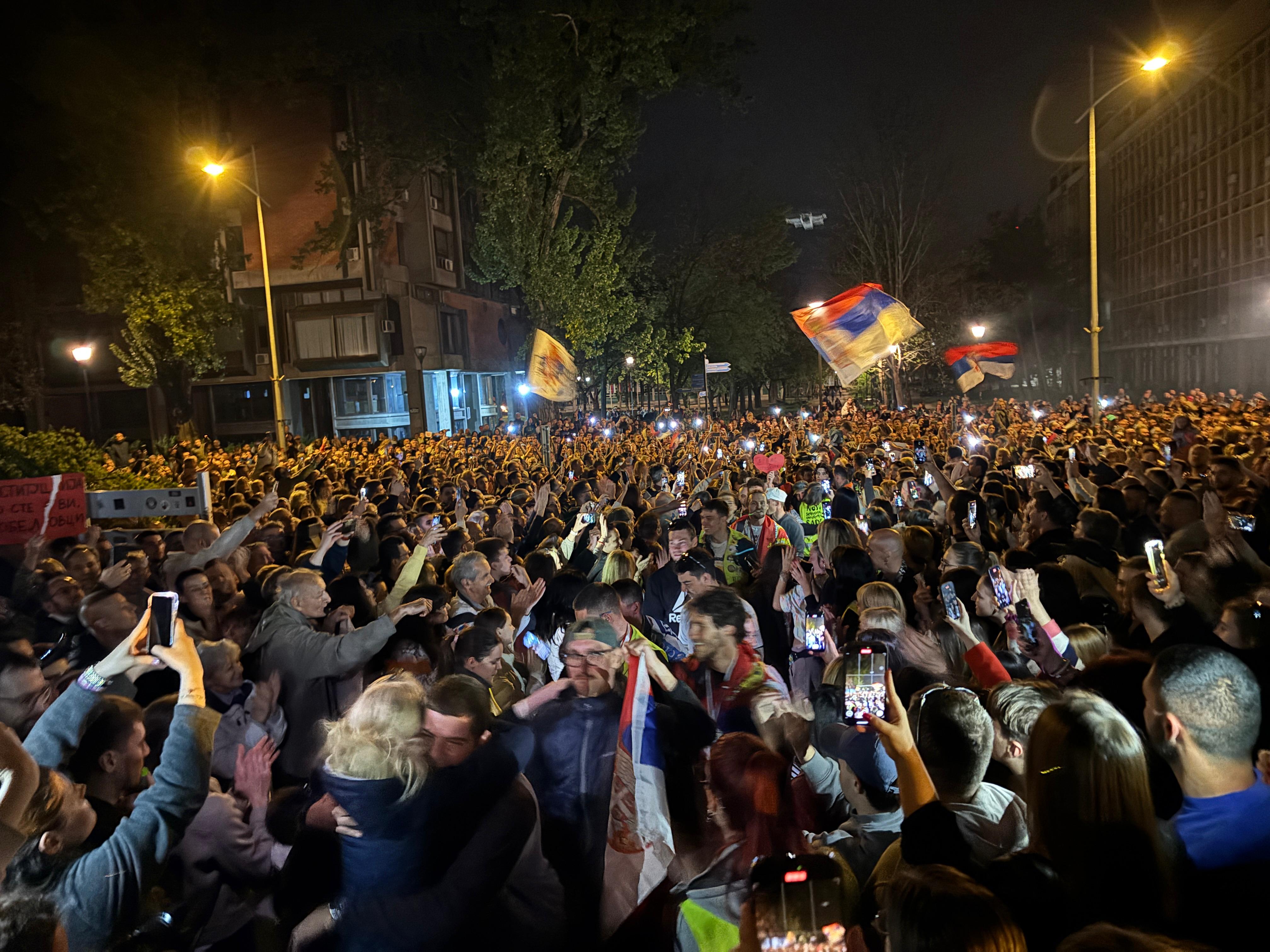 Studenti, doček, Novi Sad, Tura do Strazbura