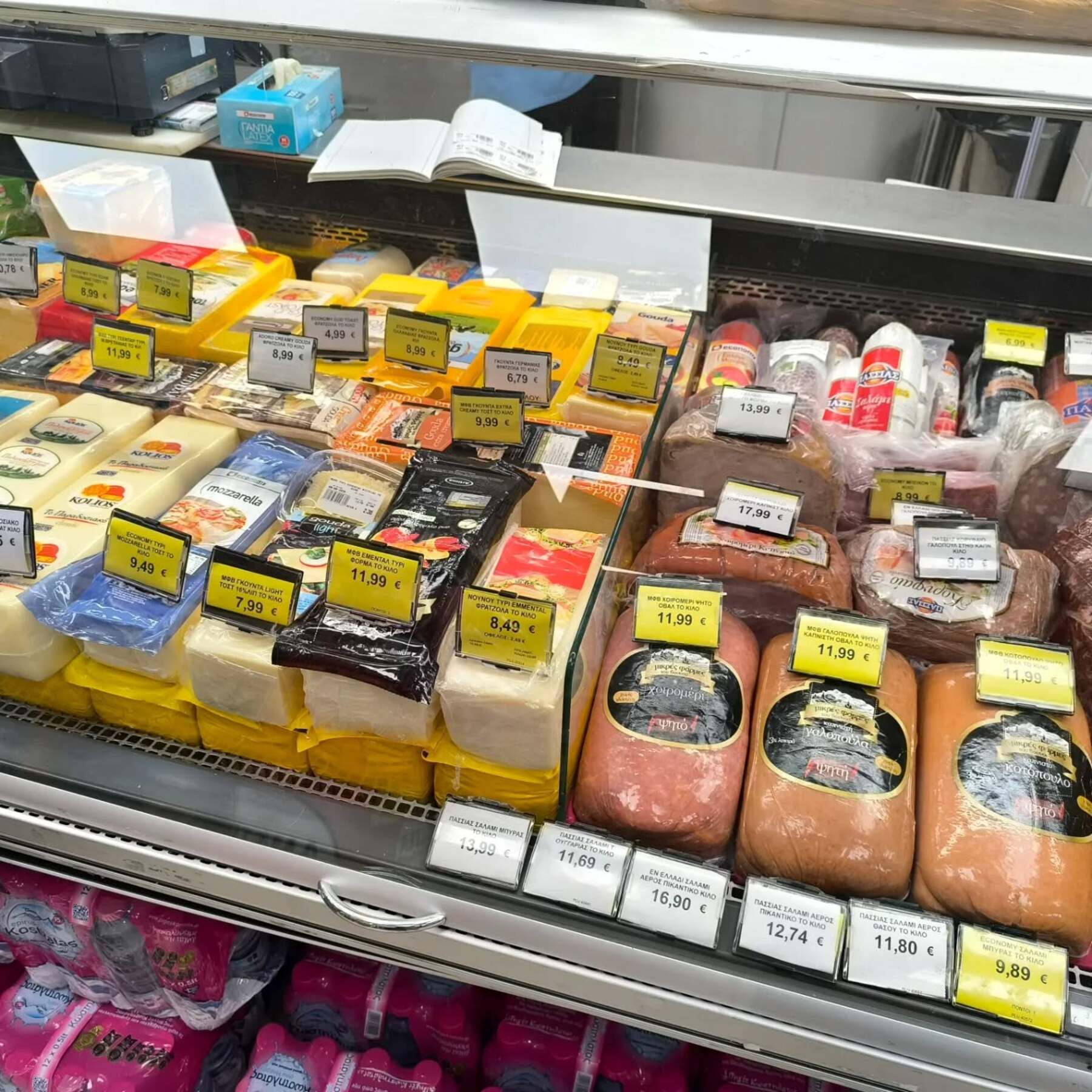 grčka marketi cene