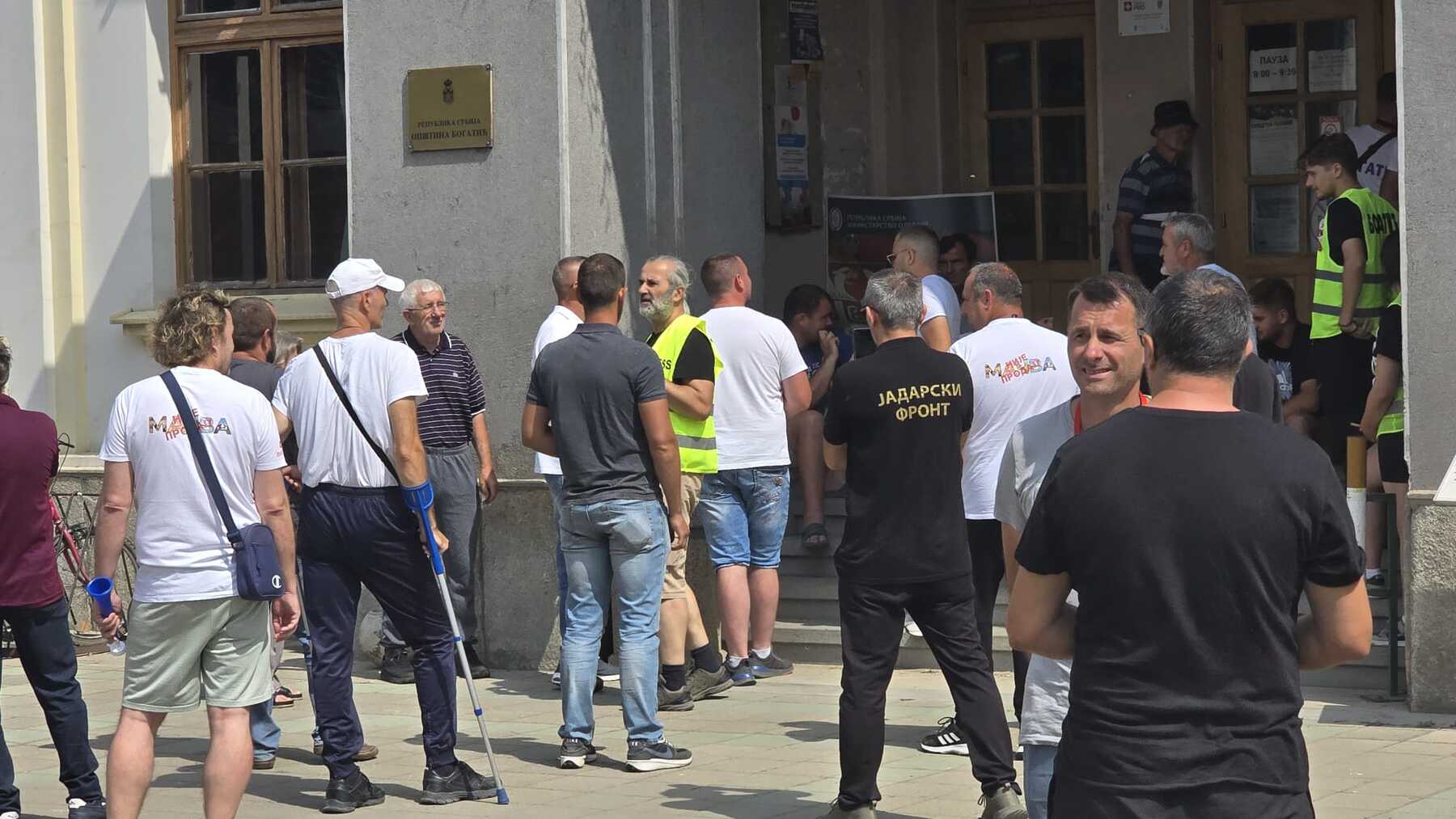 bogatić poljoprivrednici protest