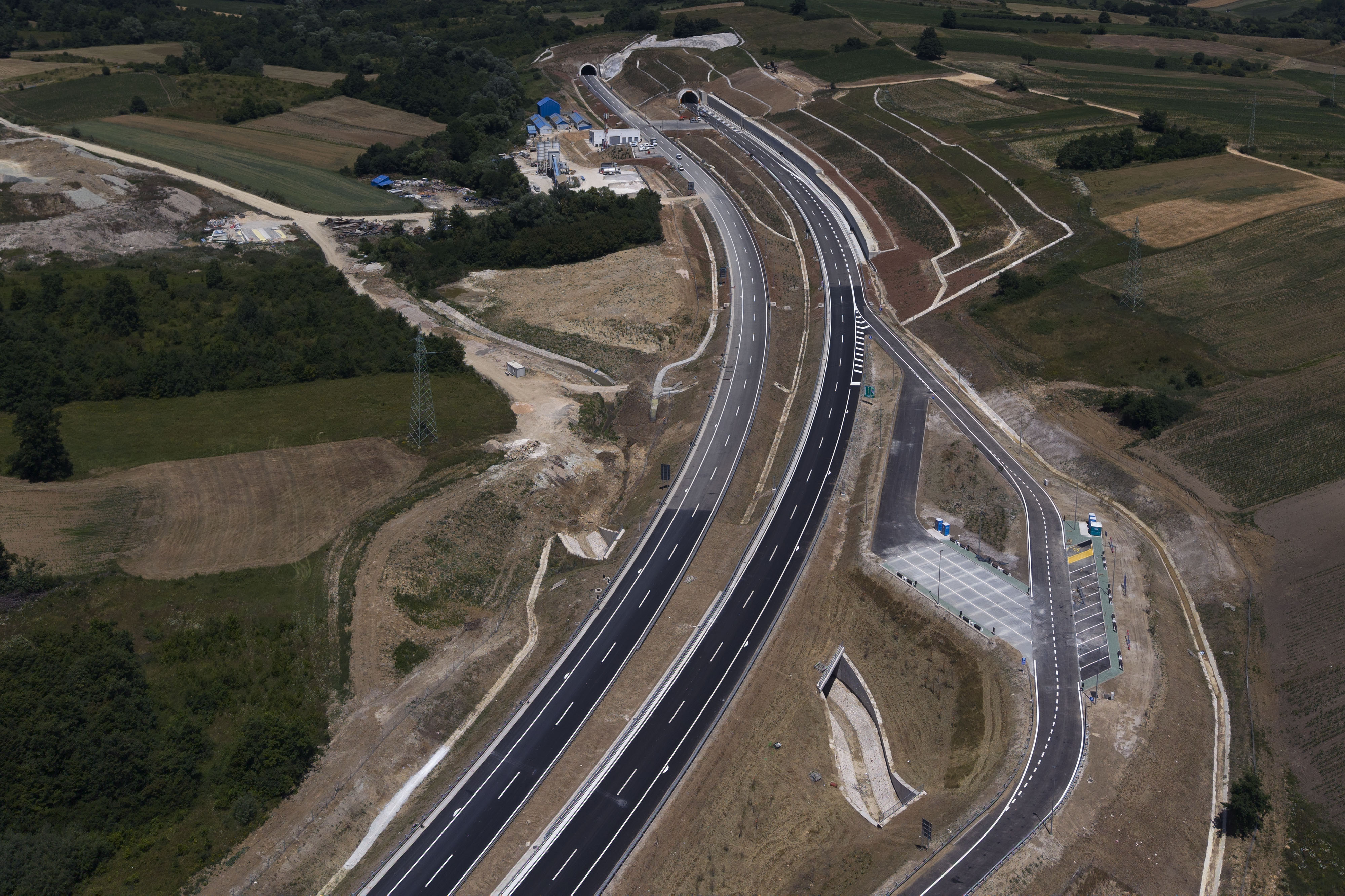 Autoput Tunel Munjino Brdo, tunel Laz, petlja Pakovraće, Gremlin