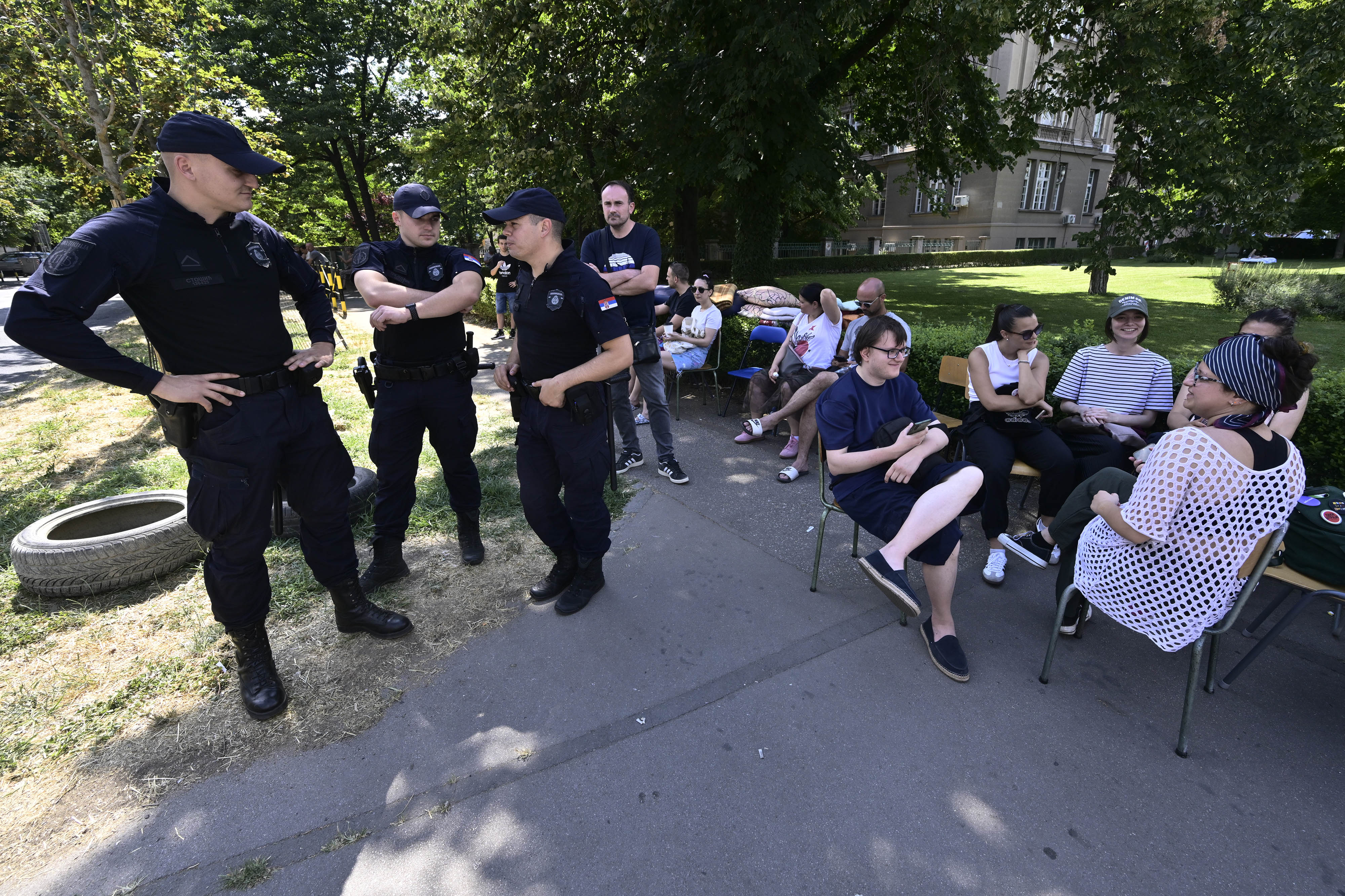Blokada Zemun Beograd Poljoprivredni