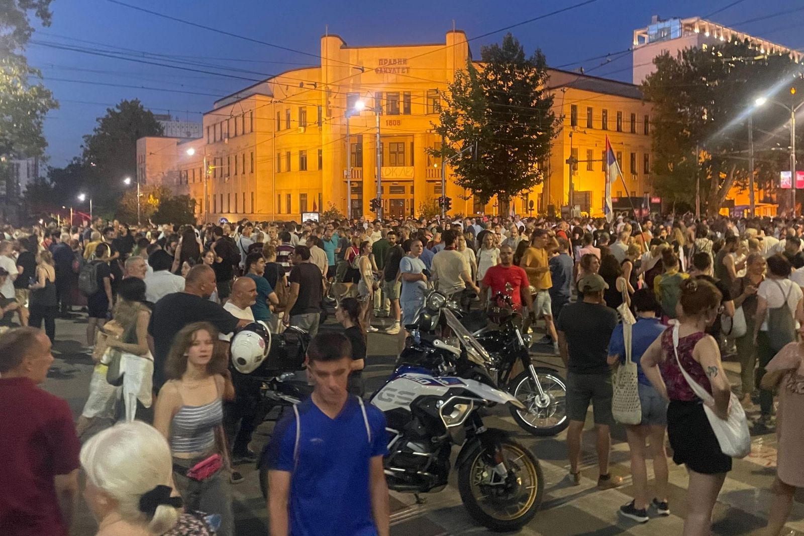 blokada Pravni studenti
