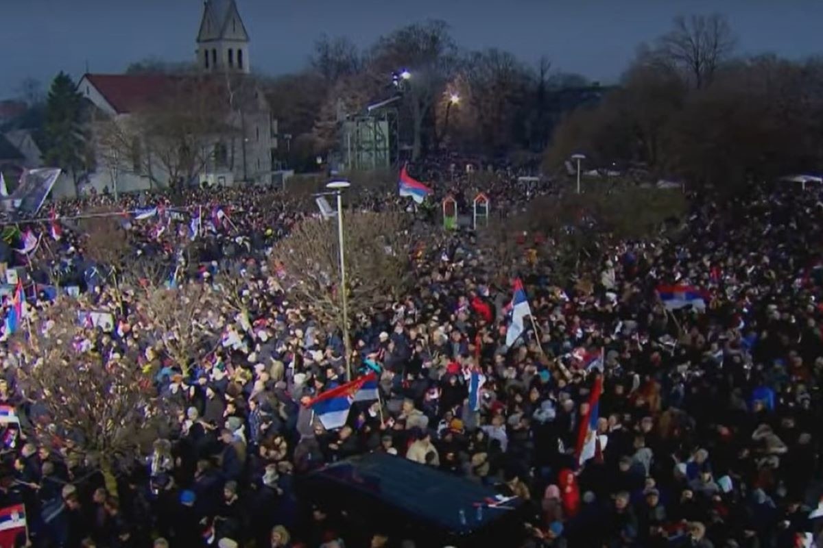 Miting SNS u Sremskoj Mitrovici