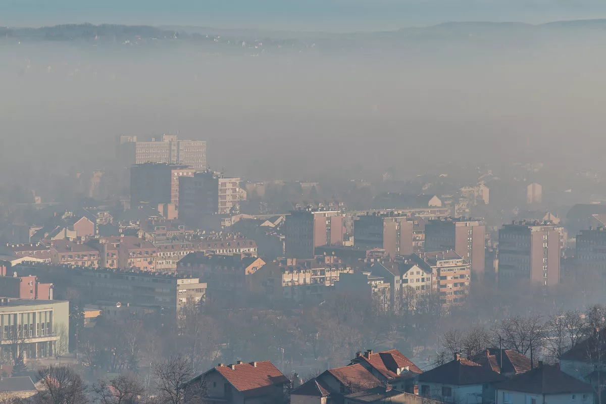 Zagađen vazduh u Valjevu
