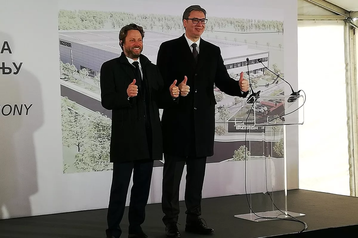 Andreas Kraut i Aleksandar Vučić