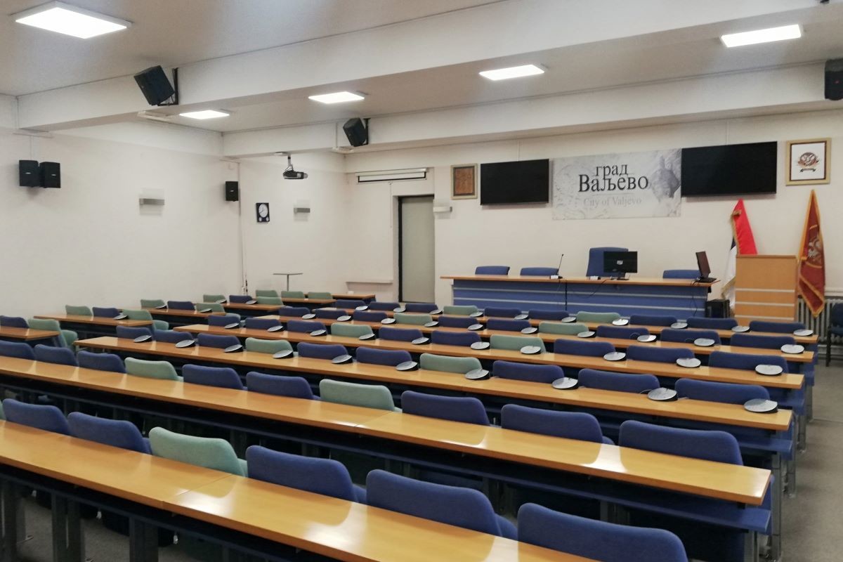 Sala Skupštine grada (Foto: Kolubarske.rs)