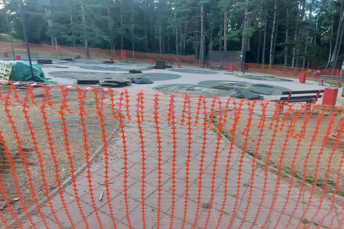 Porušeno dečje igralište na Divčibarama