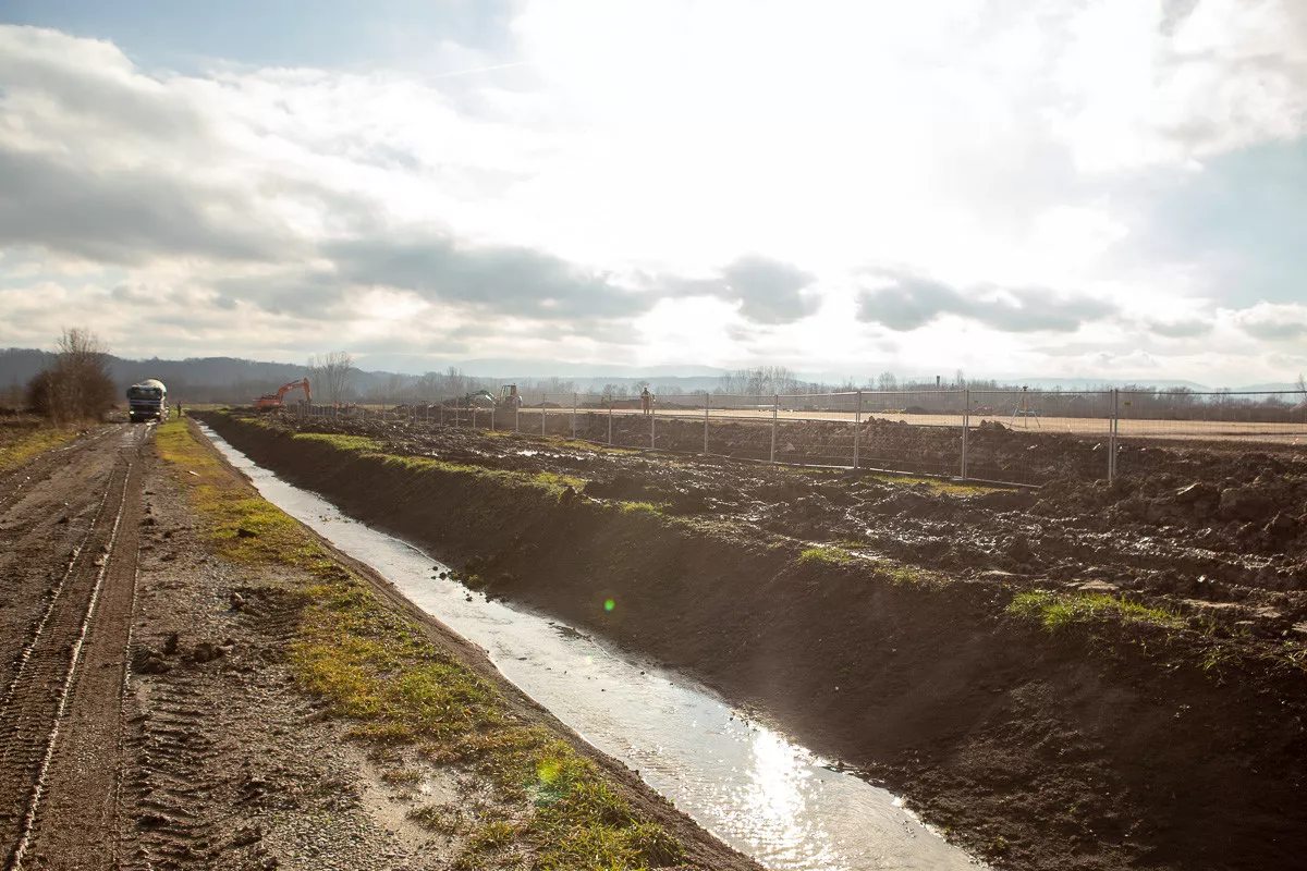 Poklonjena parcela u Privrednoj zoni