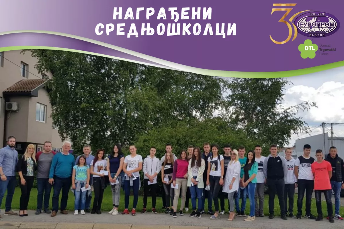 Nagrađeni srednjoškolci