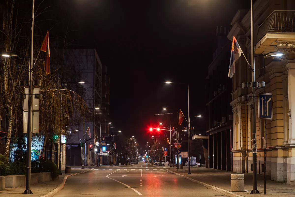 Valjevo u vreme policijskog časa