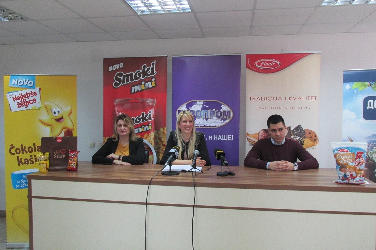 Radojka Ilić, Bojana Perić i Luka Dimić