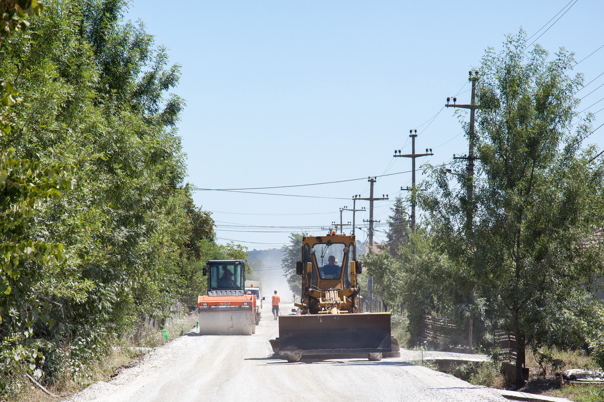 Radovi na putu za Beloševac