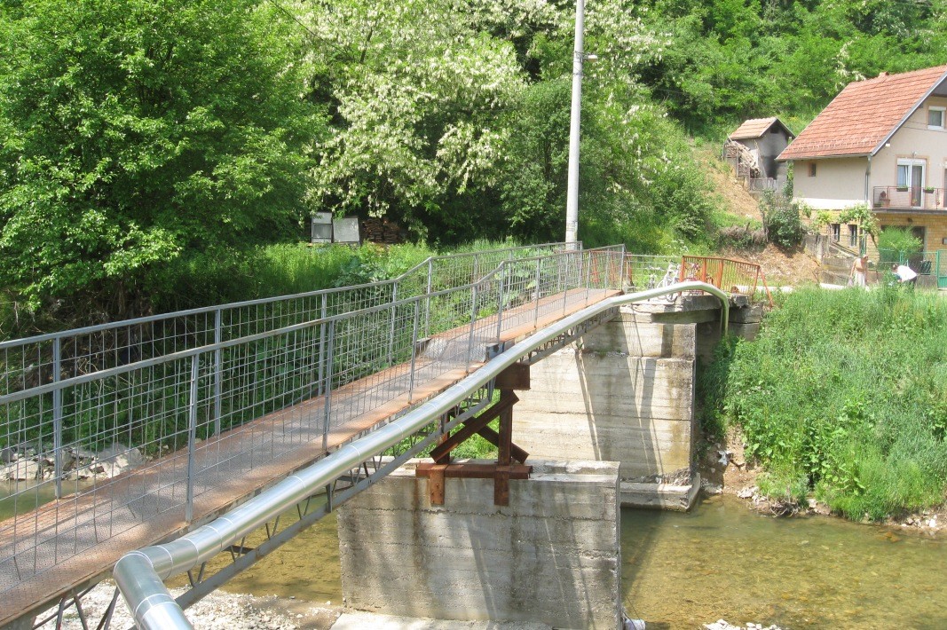 Privremeni pešački most