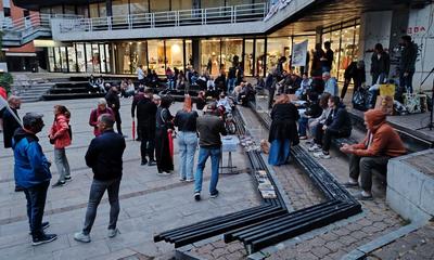 <p>Humanitarna akcija na Trgu</p>