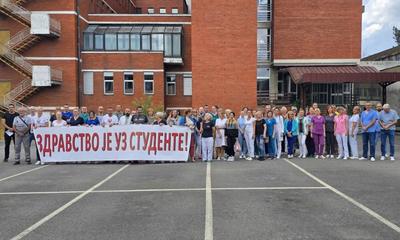 <p>Zaposleni u valjevskoj bolnici</p>