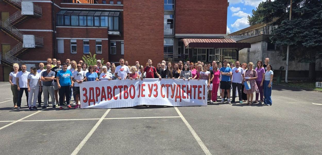 Zaposleni u Valjevskoj bolnici (Foto: I. Kovačević)