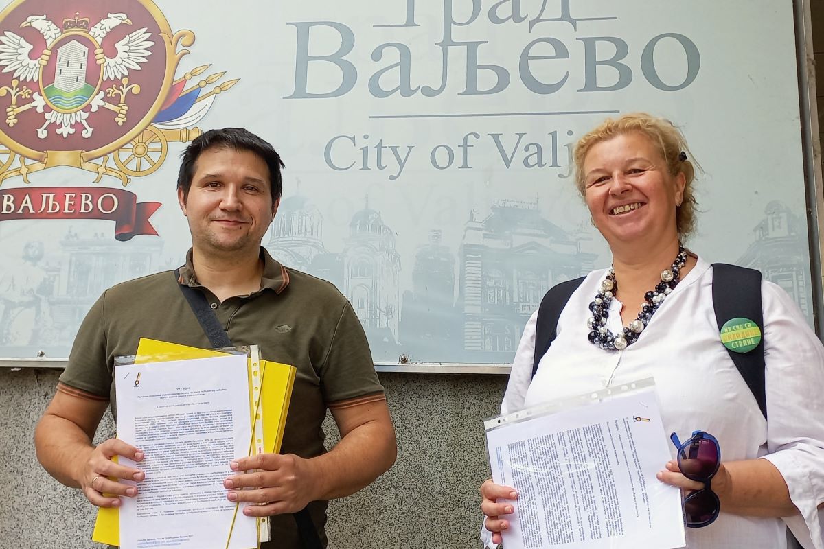 Đorđe Petković i Slavica Pantić