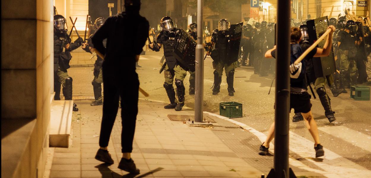 Protest (Foto: Đorđe Đoković)