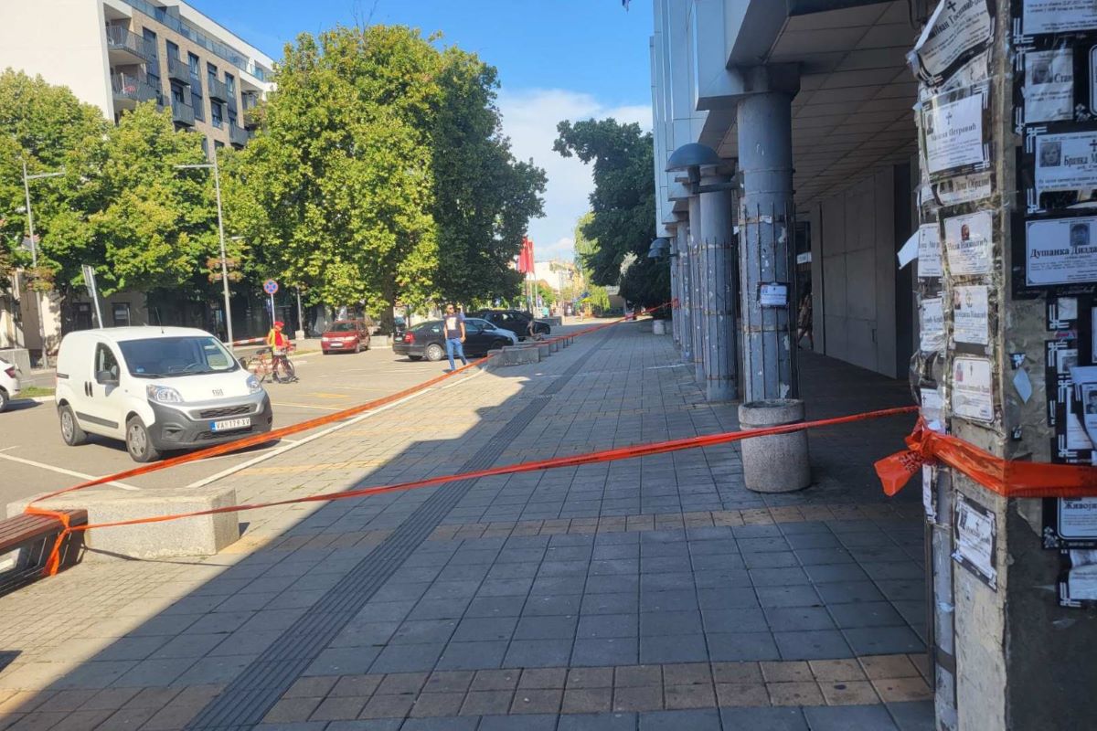 Sigurnosna traka oko GU