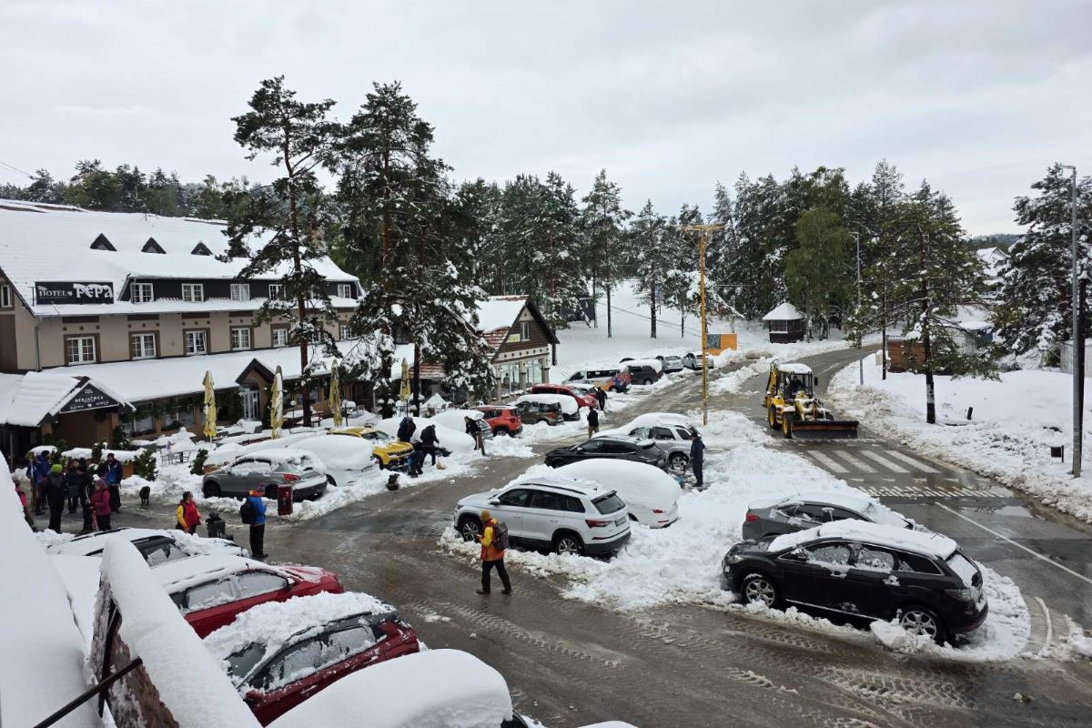 Divčibare (oktobarski sneg) (Foto: Branka Ilić)