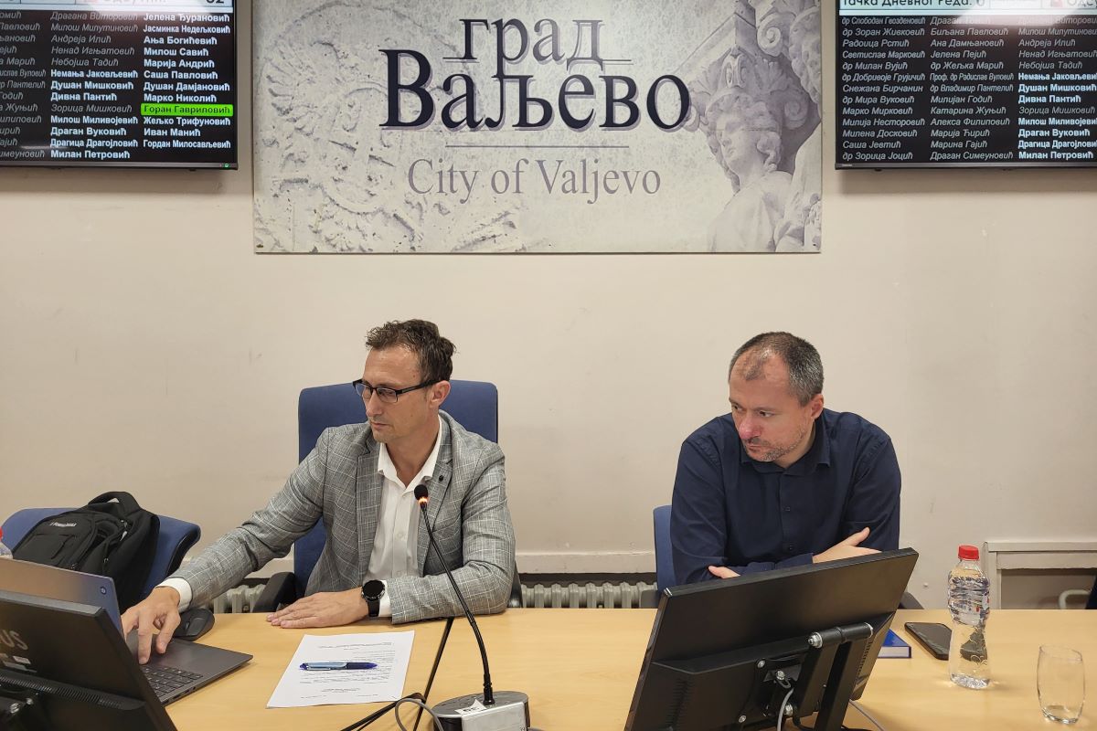 Gavrilović i sekretar Skupštine