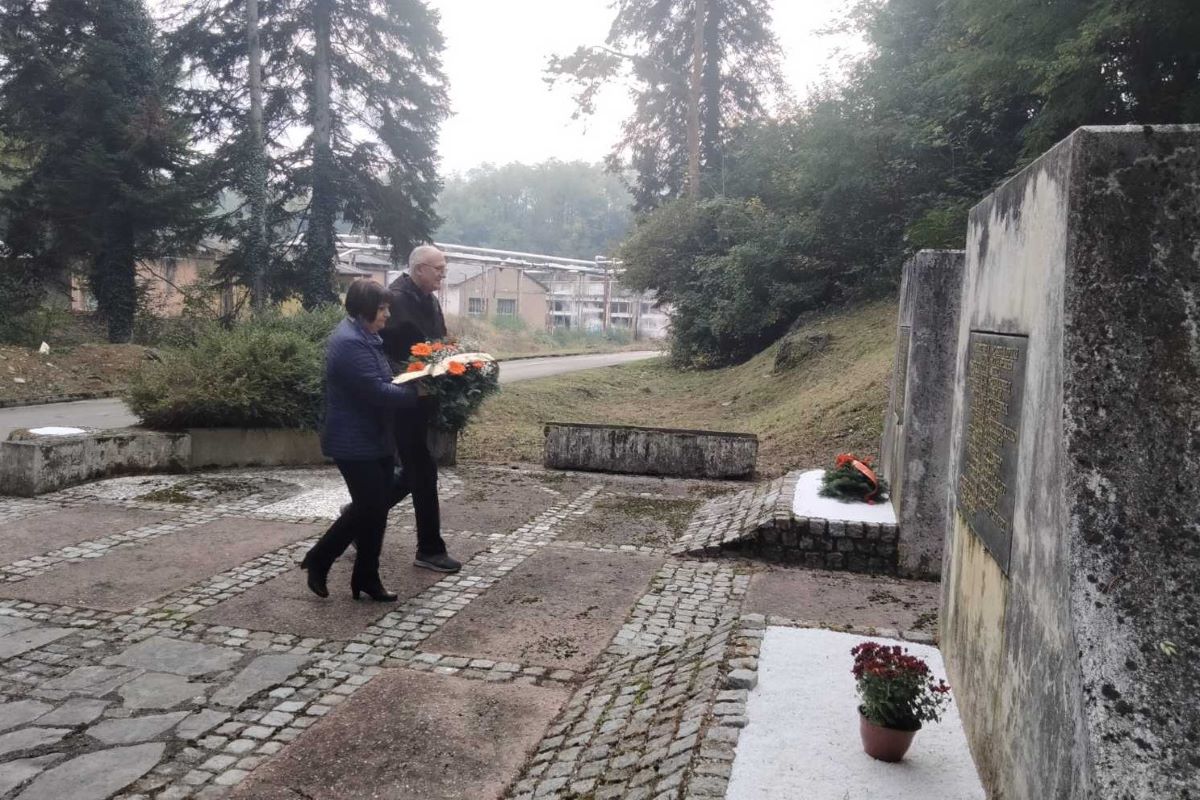 Komemorativni skup u krugu Krušika (Foto: Kolubarske.rs)