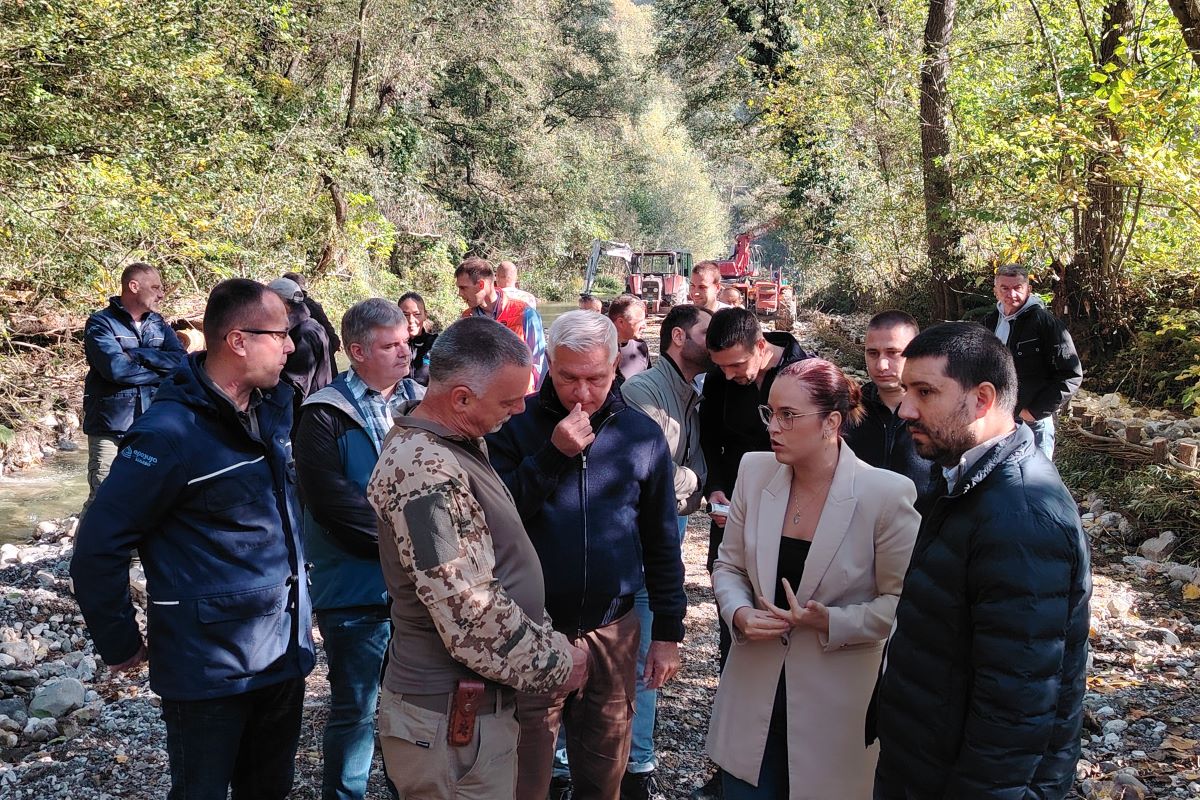 Obilazak radova (Foto: Kolubarske.rs)