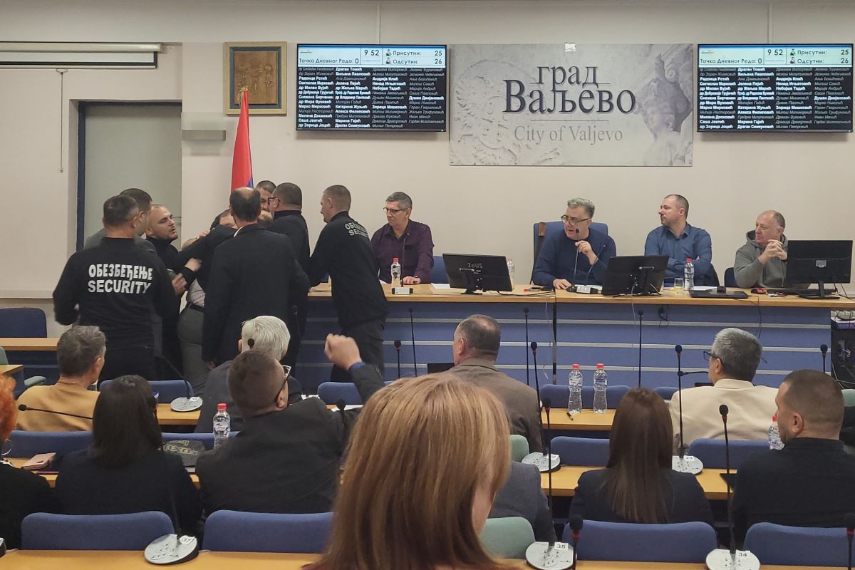 Incidenti na sednici Skupštine grada