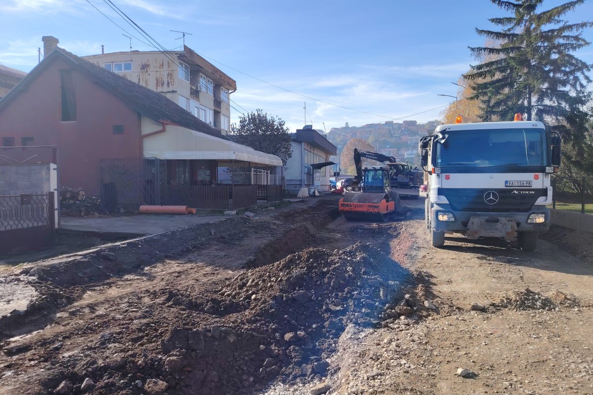 Radovi u Suvoborskoj ulici