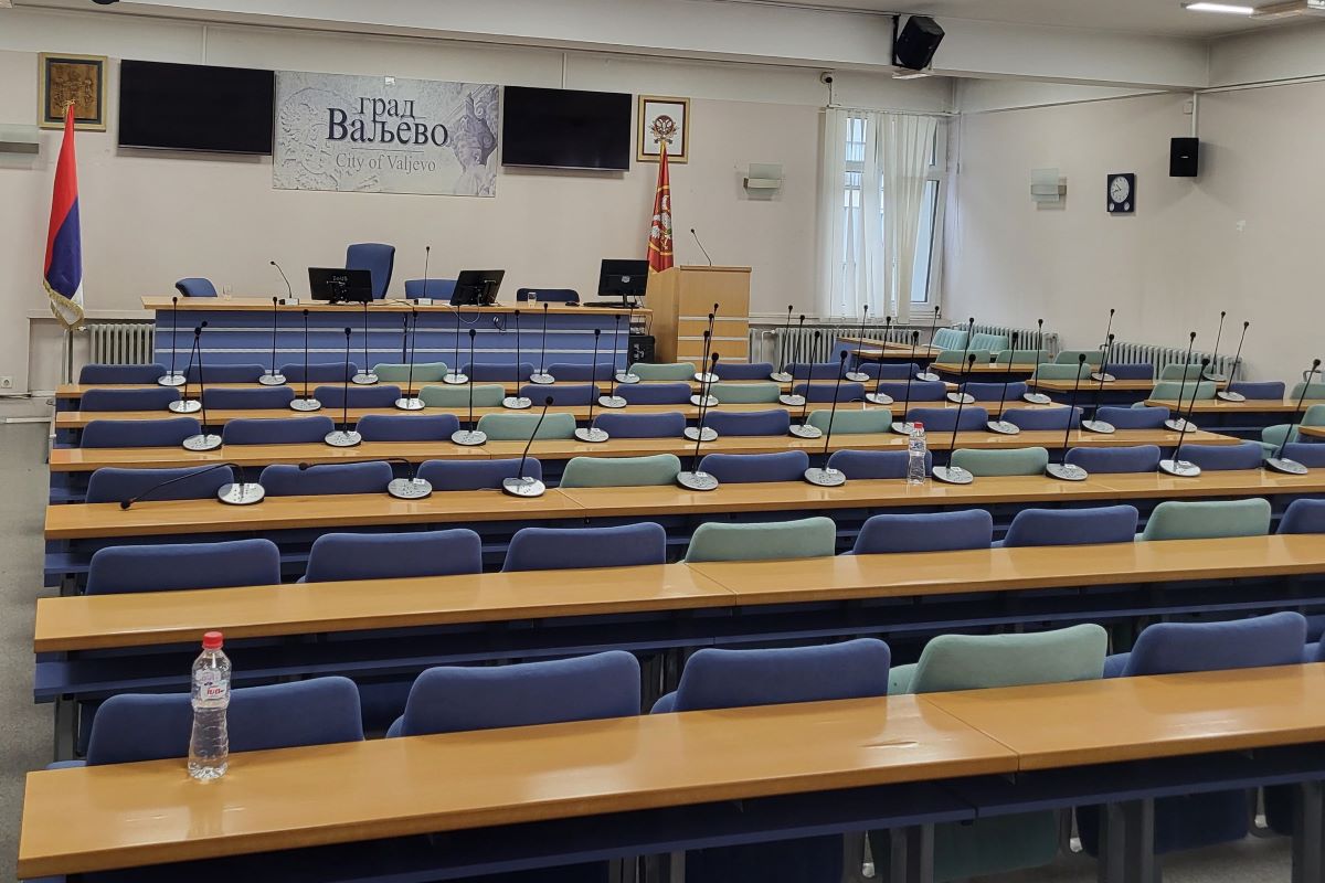 Skupštinska sala (Foto: Kolubarske.rs)