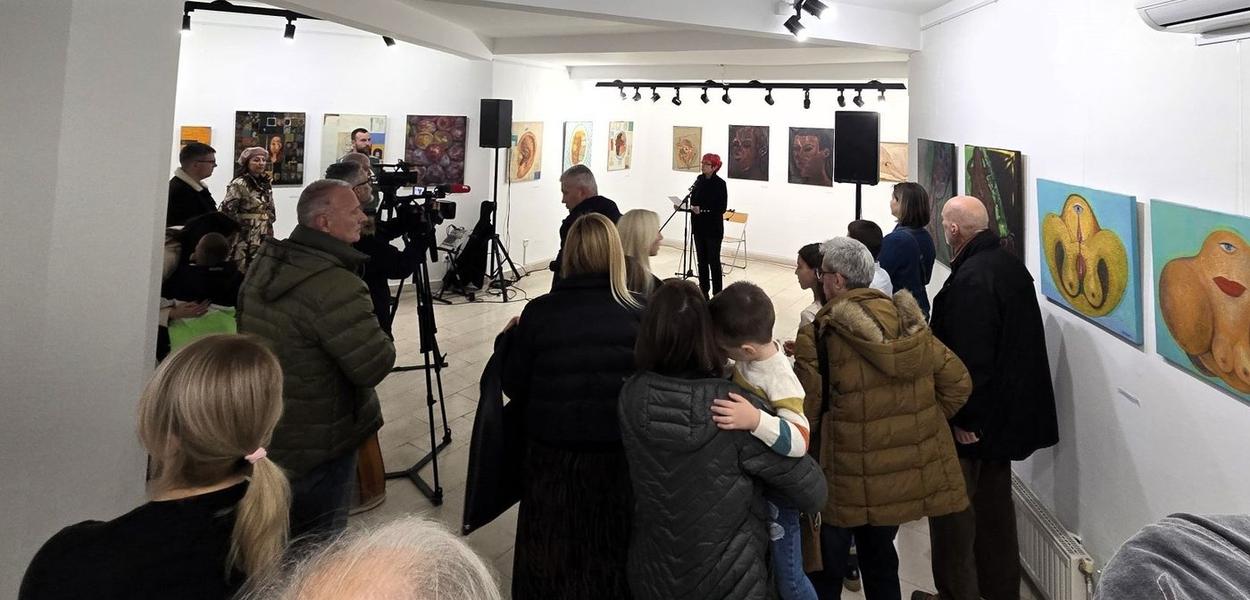 Izložba Čudesna moć Velizara Krstića (Foto: IUS Trnavac)